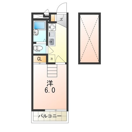 レオパレスミレア千里の物件間取画像